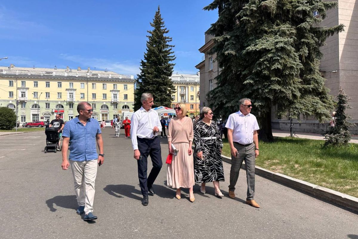 Более 30 общественных пространств будут благоустроены в Ангарском городском  округе в этом году