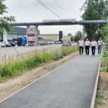 В Ижевске при содействии «Единой России» отремонтировали и построили новые тротуары