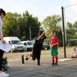 «Единая Россия» провела открытую тренировку по сдаче норм ГТО в селе Запорожской области