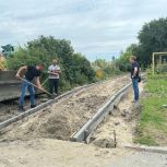 «Единая Россия» проверила ход благоустройства улицы Рокоссовского в Омске