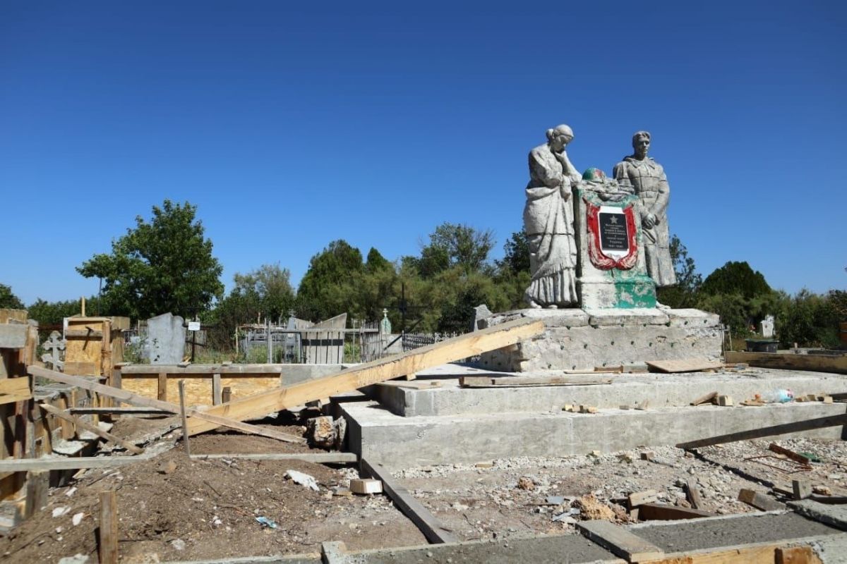 В Джанкойском районе отремонтируют памятник в селе Придорожное