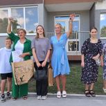 Две семьи из села Фрунзе стали собственниками квартир