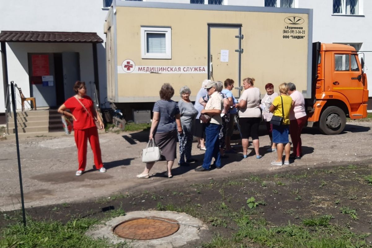 Более 170 жителей Александро-Невского района обратилось к специалистам социального автопоезда «Забота и здоровье»