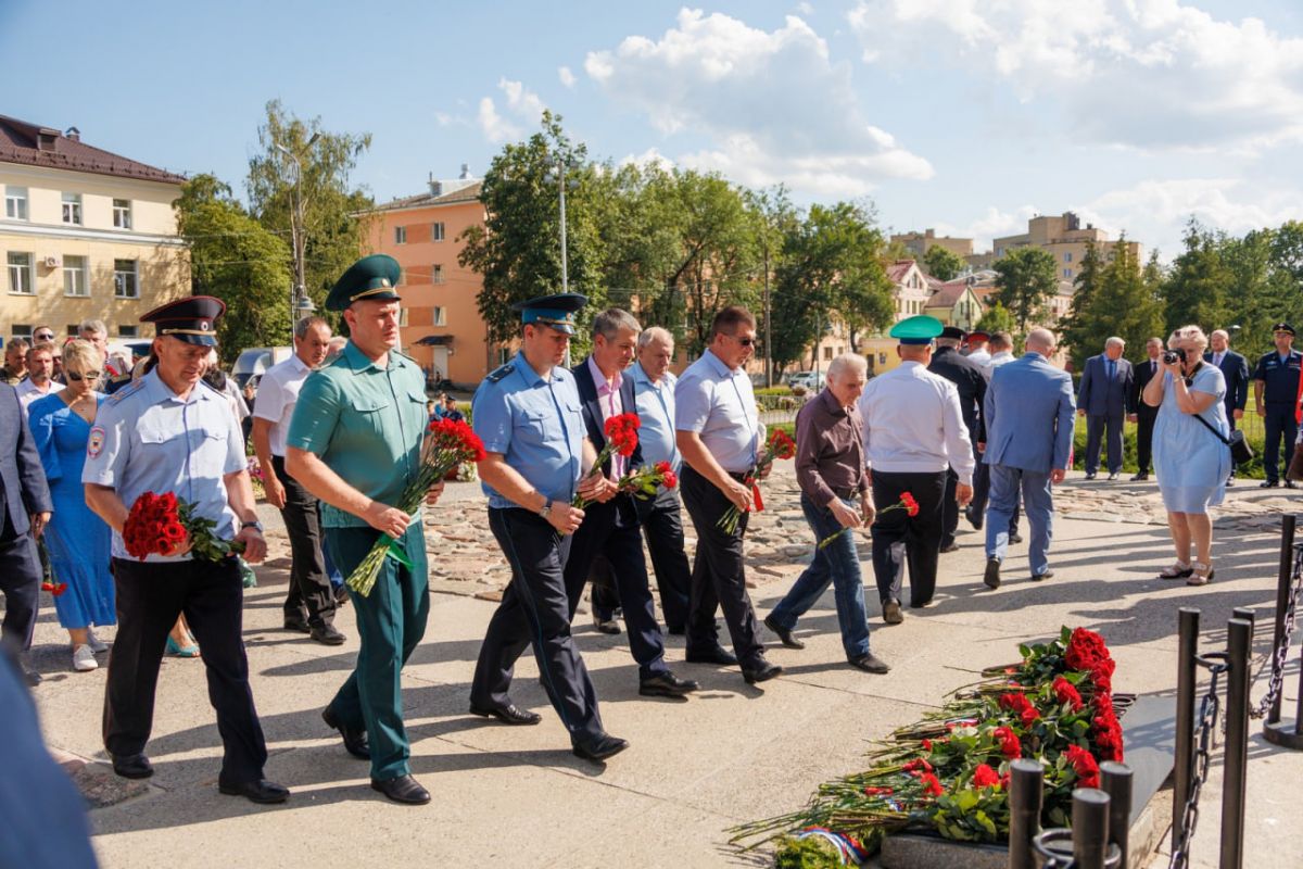 В Пскове отмечают 80-ю годовщину освобождения от немецко-фашистских захватчиков