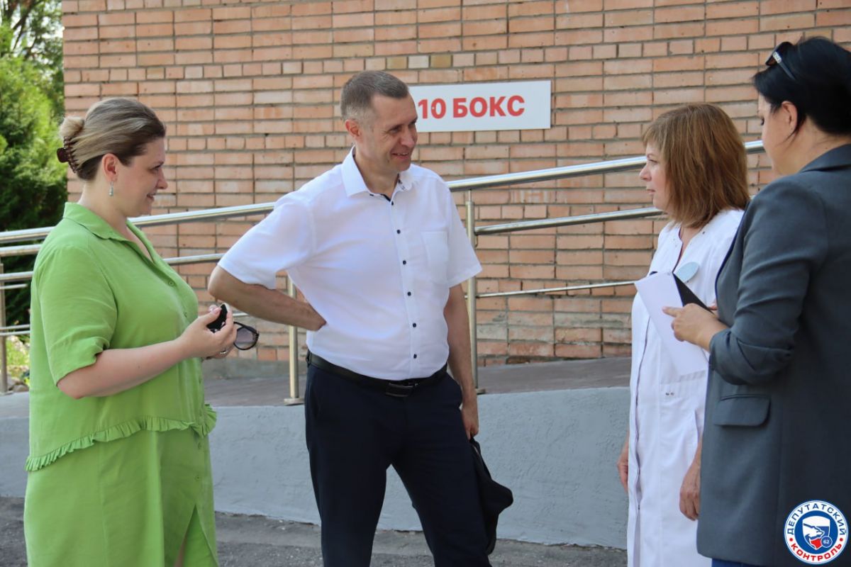 Члены фракции «Единой России» с депутатским контролем посетили рязанские больницы