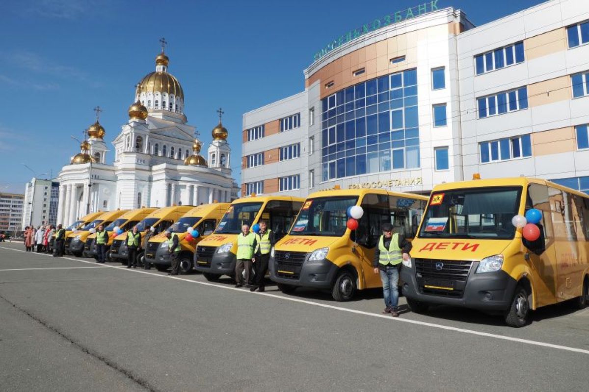 Мордовия получит 25 новых школьных автобусов