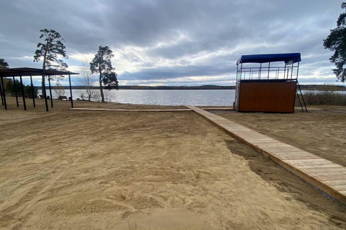 В Кыштымском городском округе появится ещё одно оборудованное место для отдыха у воды