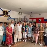 Татьяна Лобач встретилась с балаклавскими волонтерами