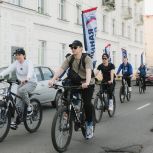 Команда «Единой России» провела велопробег в честь 324-й годовщины Новодвинской крепости!