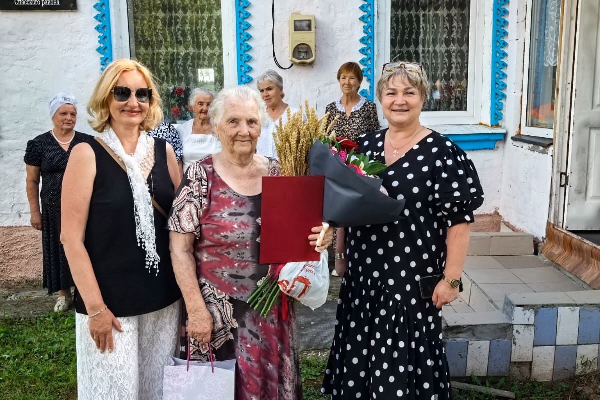 Долгожительница Спасского района отметила 87-й день рождения