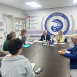 Руководитель фракции «Единая Россия» Владимир Васильев провел прием граждан в Штабе общественной поддержки партии в Твери