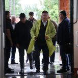 Заместитель Секретаря Челябинского регионального отделения партии «Единая Россия», первый заместитель губернатора Челябинской области Станислав Мошаров посетил с рабочим визитом Красноармейский район