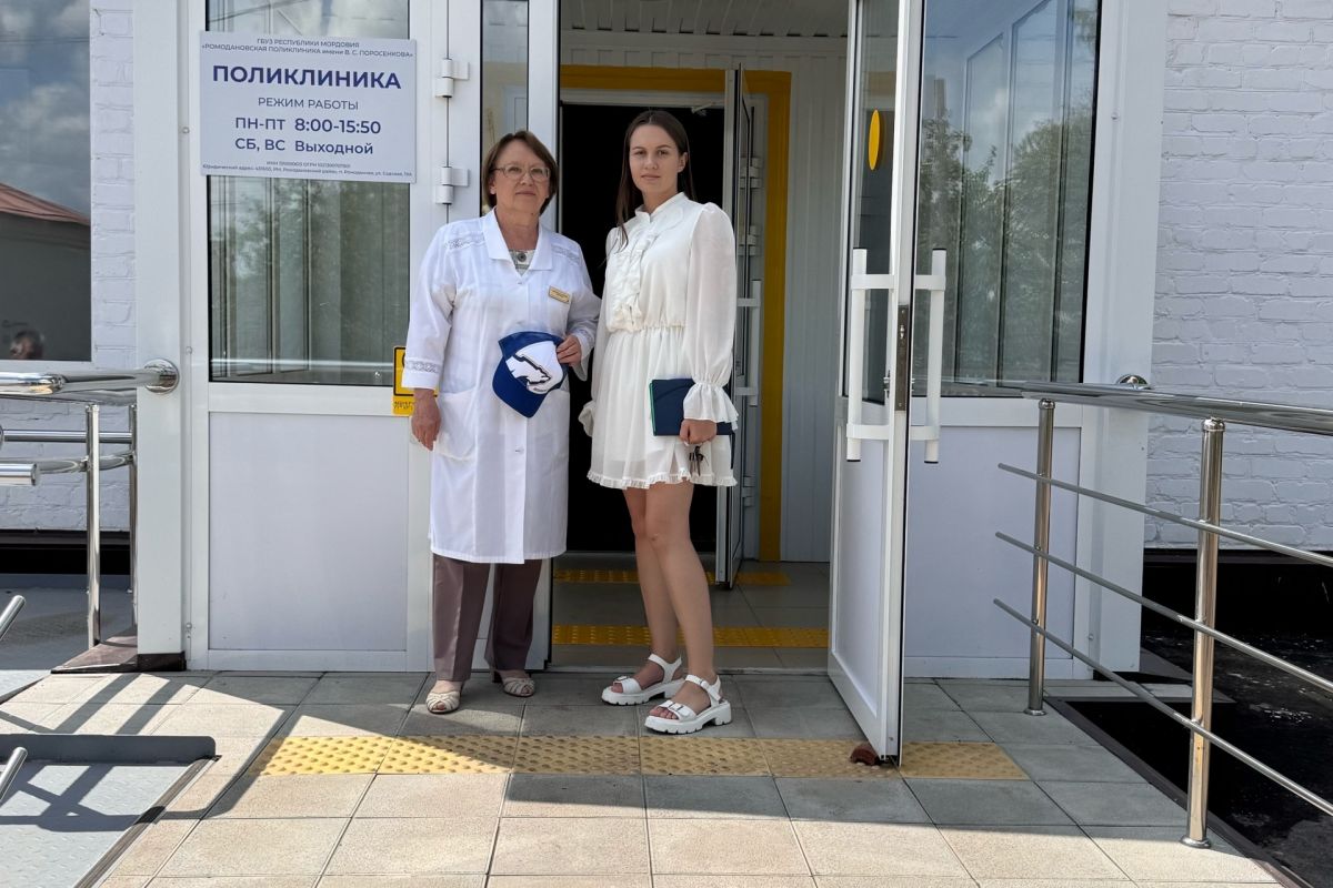 Депутаты Ромодановского района осмотрели лечебный корпус Ромодановской районной больницы после капремонта