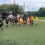 Партийцы Железнодорожного МО организовали футбольный матч