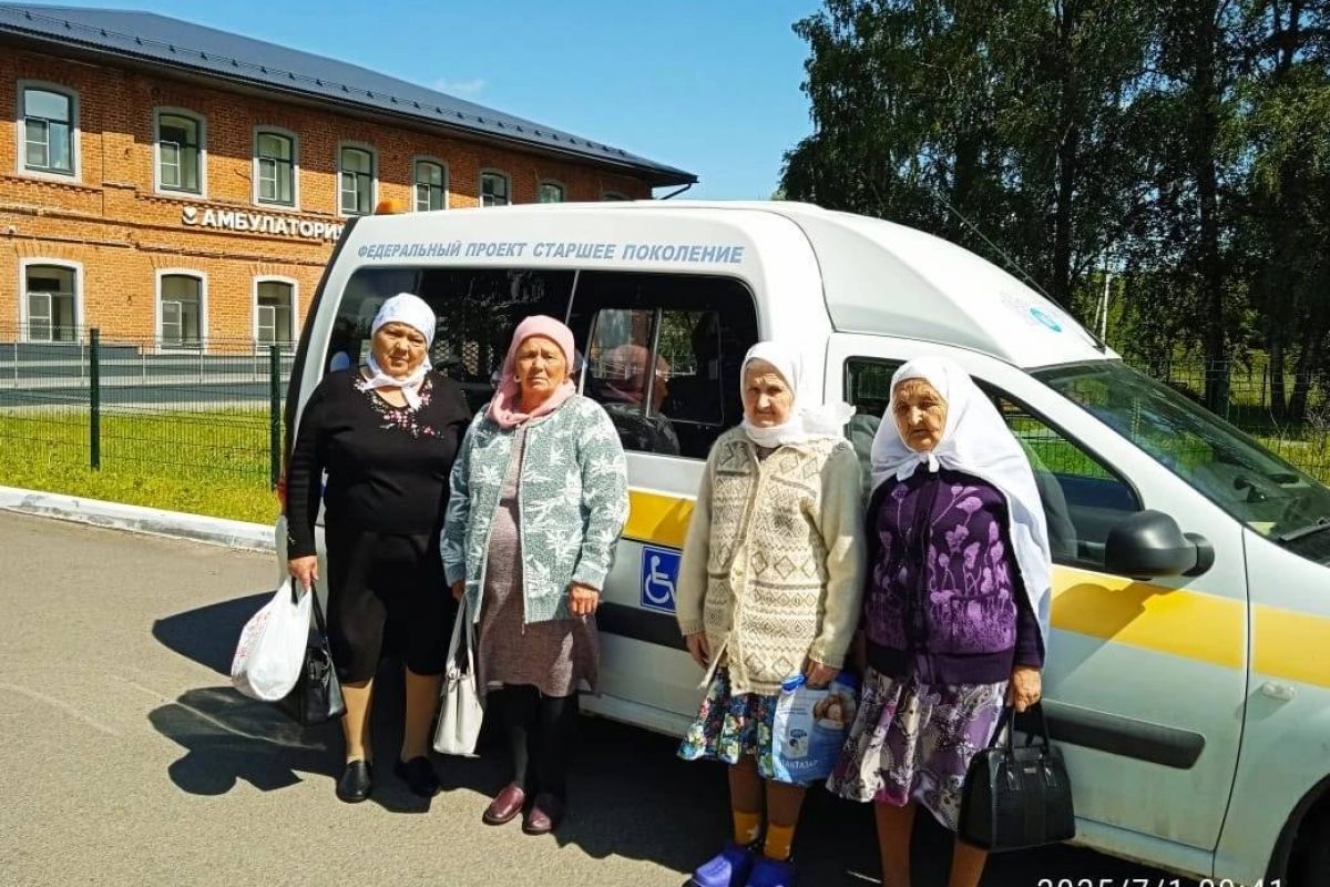 В Высокогорском районе 770 жителей воспользовались бесплатной услугой доставки до медучреждений