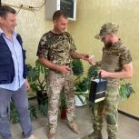 Участнику СВО из Динского района вручили партийный билет
