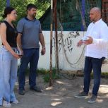 Партийный десант проинспектировал спортивные площадки Приокского района