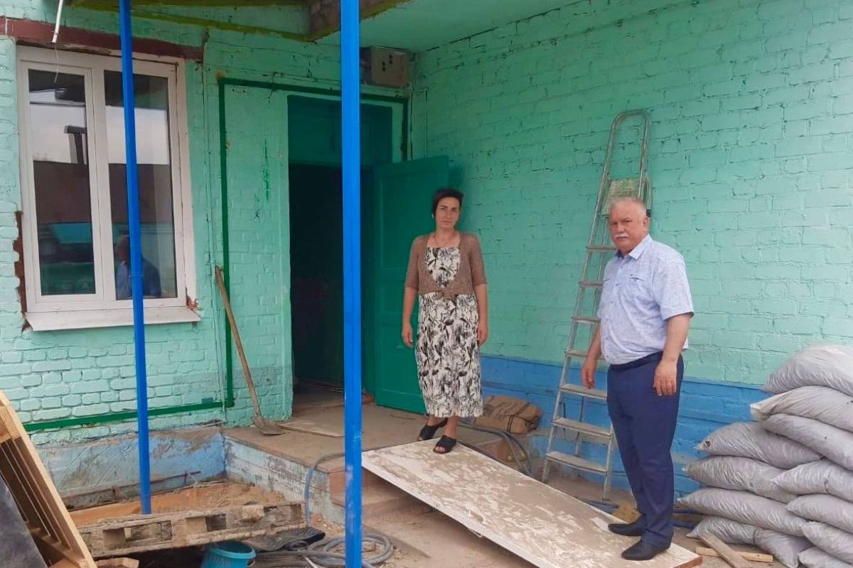 В Погаре проверили ход ремонта детского сада в рамках партийного проекта «Новая школа»