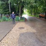 Депутат «Единой России» провел мониторинг хода выполнения работ по программе  «Мой двор — территория комфорта».