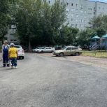 Партийцы проверили ход работ по ремонту дорог и социальных объектов