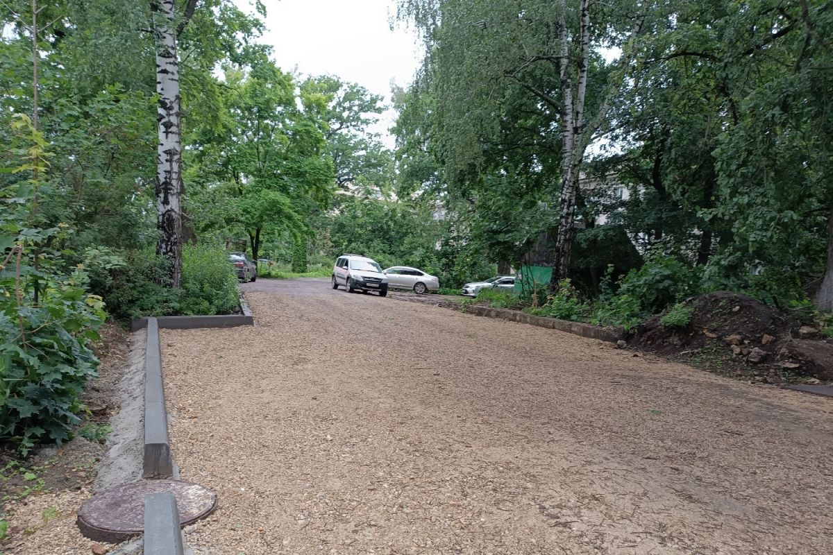 В Мичуринске по партийному проекту «Городская среда» благоустраивают 14 дворовых территорий