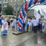 В День семьи, любви и верности в городе Ржеве Тверской области состоялся Всероссийский Парад семей