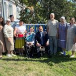 В Апастовском районе чествовали 101-летнего ветерана
