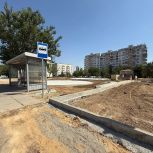 В Саках продолжается благоустройство сквера по Народной программе