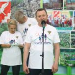 Альберт Абзалов приветствовал участников спортивного марафона «Земля спорта»
