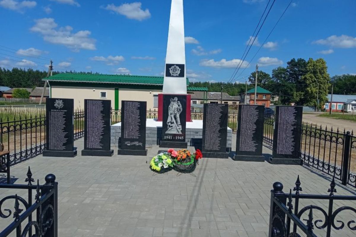 В Темниковском районе открыли памятник участникам Великой Отечественной войны