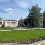"Городская среда": в Саранске продолжается благоустройство сквера по улице Мордовская