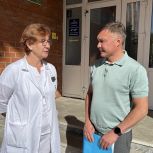 В рамках информдня - встреча с коллективом Президентского перинатального центра