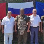 Анатолий Симонов - военнослужащим: Желаем Победы и скорейшего возвращения домой!