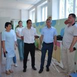 В Бузанской школе продолжается капитальный ремонт