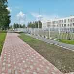 «Единая Россия»: Работы по благоустройству пешеходной зоны микрорайона 1А в Урае завершены на 70%