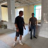 Роман Шабалин проконтролировал ход капитального ремонта средней школы №4 в городе Касимове