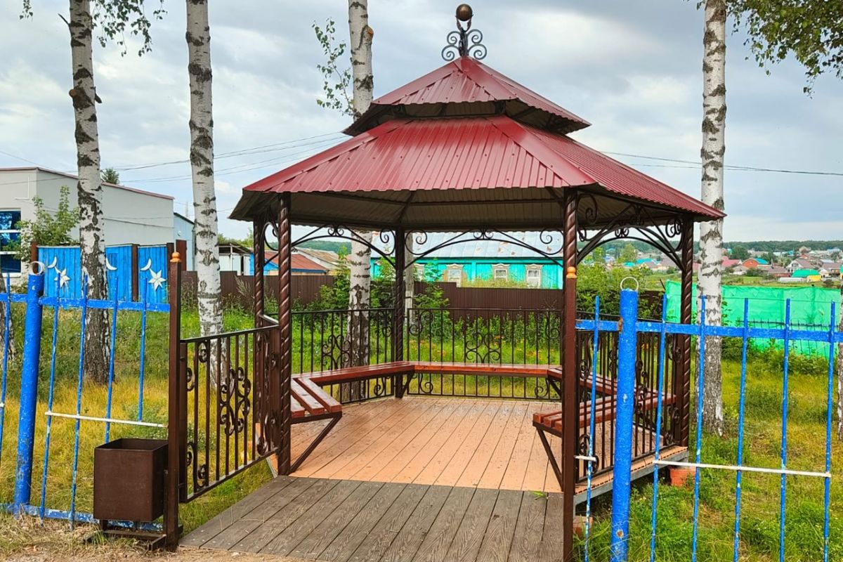 Благодаря партпроекту «Городская среда» село Толбазы меняется на глазах
