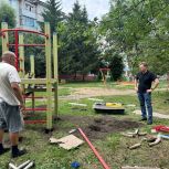 Депутаты от «Единой России» проверили ход благоустройства общественных пространств в Омске