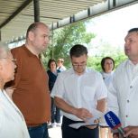 Врио губернатора Евгений Солнцев работает в Новоорском районе