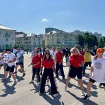 В Верхней Пышме при участии «Единой России» состоялась утренняя зарядка