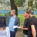 В Промышленном районе начались ремонтные работы на межквартальных проездах