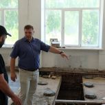По народной программе «Единой России» в деревне Новый Шарап капитально ремонтируют школу
