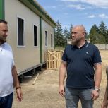 В селе Преображенка идут отделочные и инженерные работы в модульном ФАПе, включенном в народную программу «Единой России»