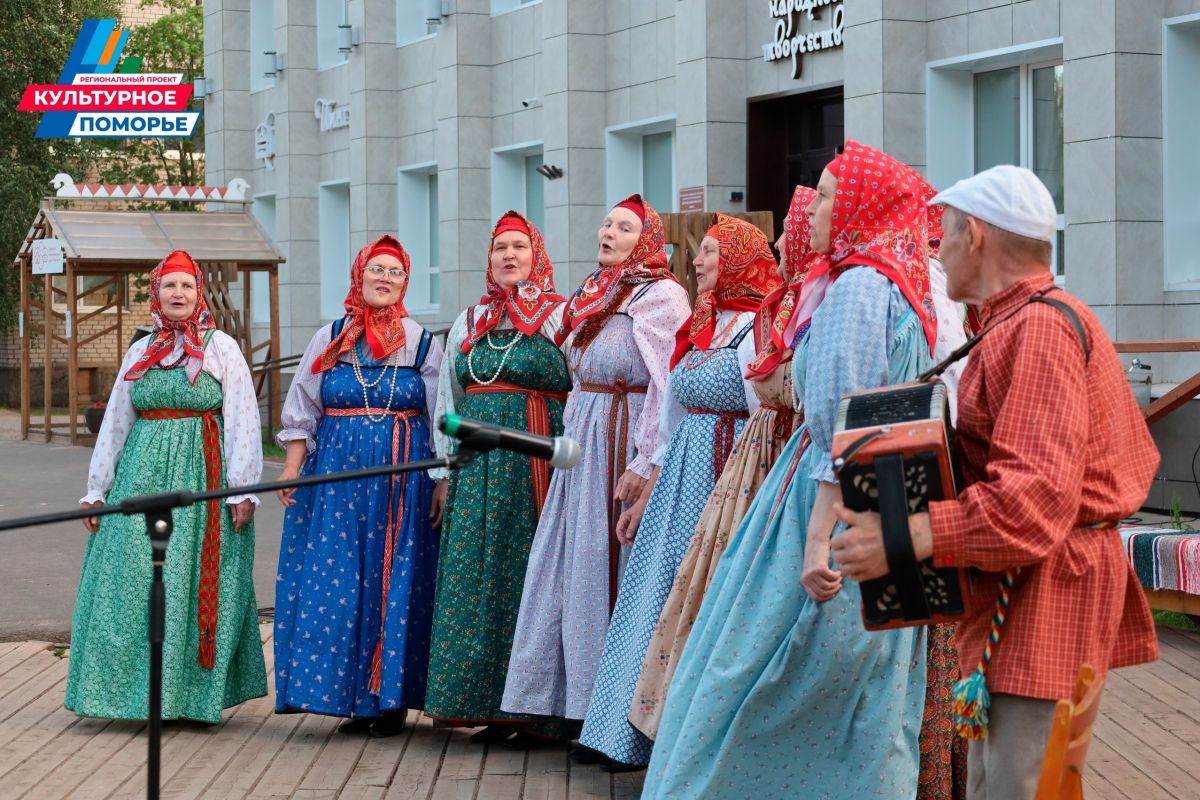 В Карпогорах прошла очередная творческая среда, организованная в рамках проекта «Культурное Поморье»