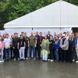 Молодогвардейцы провели ряд мероприятий в ЦПКиО им. Маяковского в День молодежи