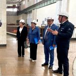 Депутат Ольга Петрова встретилась с коллективом Чебоксарской  ГЭС