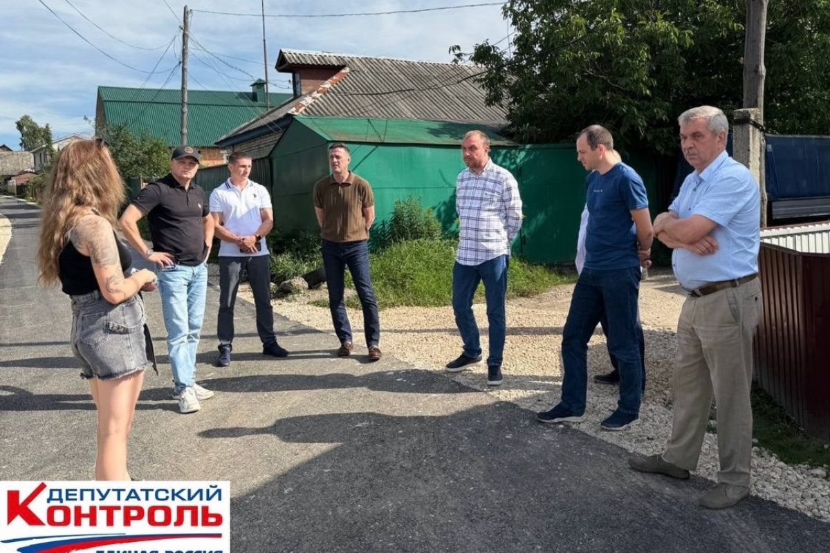 В Рязани завершены дорожные работы на улице Мирной