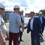 Владимир Невоструев посетил строящееся здание нового аэровокзального комплекса в Ижевске