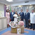 В Набережных Челнах семьи участников СВО поздравили с появлением новорождённых детей