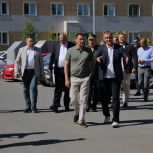 Александр Цыбульский находится в рабочей поездке в город Мирный